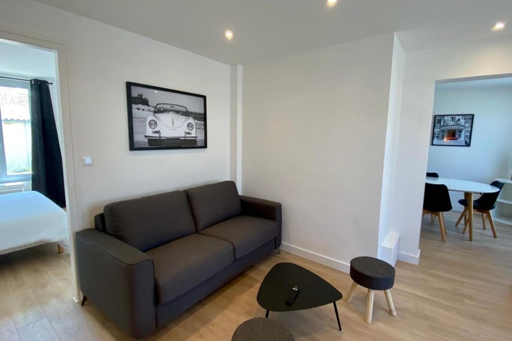 2-Bedroom Apartment For 4 People Near The Beach 멜리몽-플라주 외부 사진